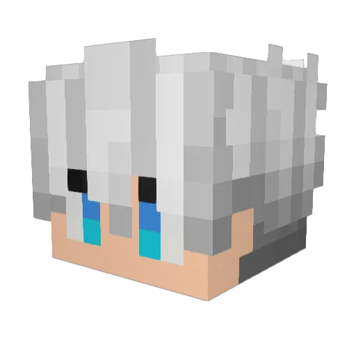 JeyGi_ Minecraft avatar head, 3D render