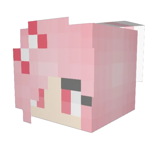 Jezbazaar Minecraft avatar head, 3D render