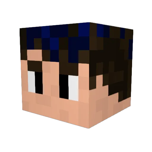 Jeziel98 Minecraft avatar head, 3D render