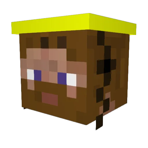 Jezus__Christus Minecraft avatar head, 3D render