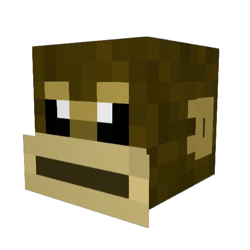 Jezzy130 Minecraft avatar head, 3D render