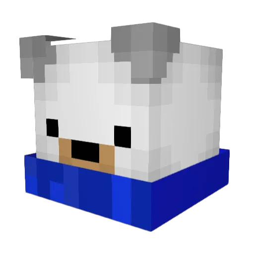 Jfbryant Minecraft avatar head, 3D render