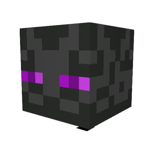 Jferni8 Minecraft avatar head, 3D render
