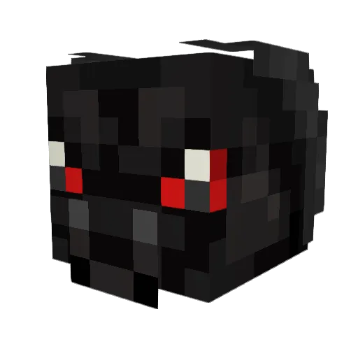 Jflano Minecraft avatar head, 3D render
