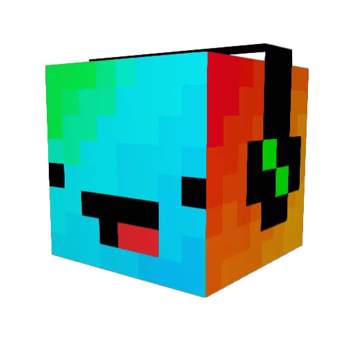 Jgeleta_1 Minecraft avatar head, 3D render