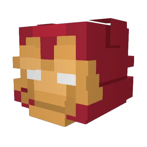 Jguzman42 Minecraft avatar head, 3D render