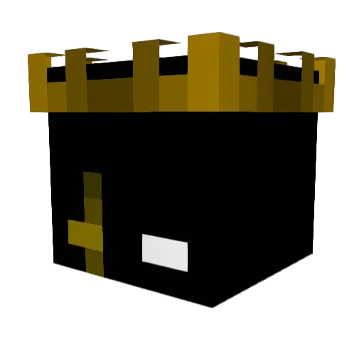 Jh67_ Minecraft avatar head, 3D render