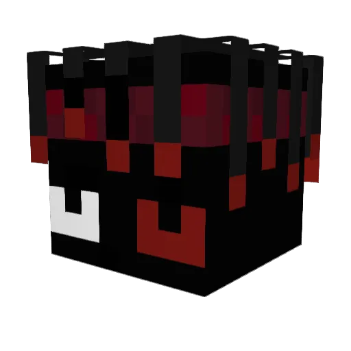JhG_Kubus Minecraft avatar head, 3D render