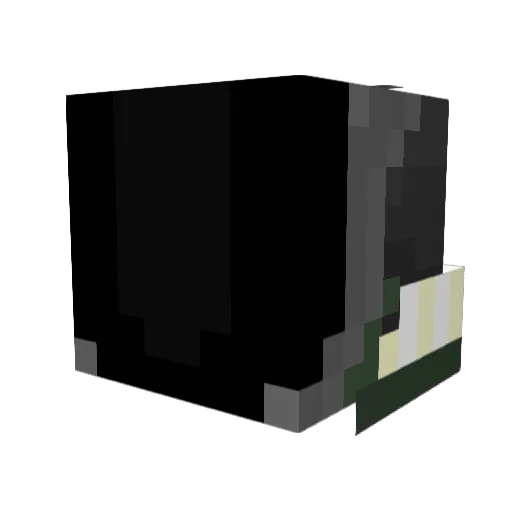 JhainesS Minecraft avatar head, 3D render