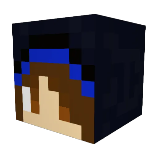 Jhoanna21 Minecraft avatar head, 3D render