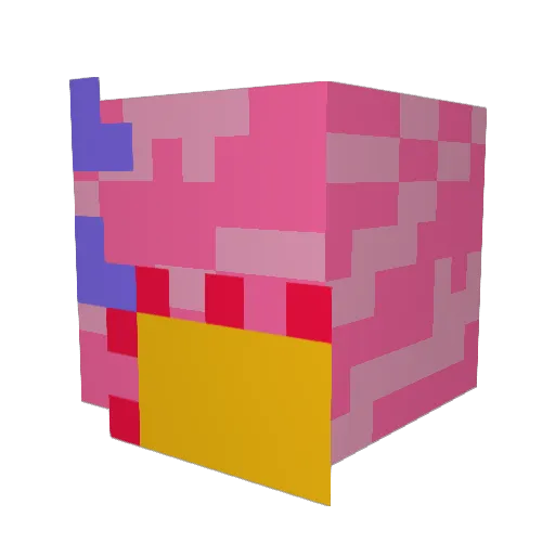 Jhohan_PE Minecraft avatar head, 3D render