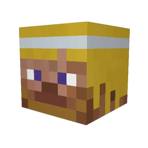 JhonALB4 Minecraft avatar head, 3D render