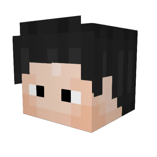JhonLxz Minecraft avatar head, 3D render