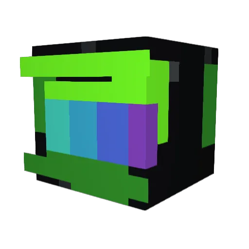Jhon_18 Minecraft avatar head, 3D render