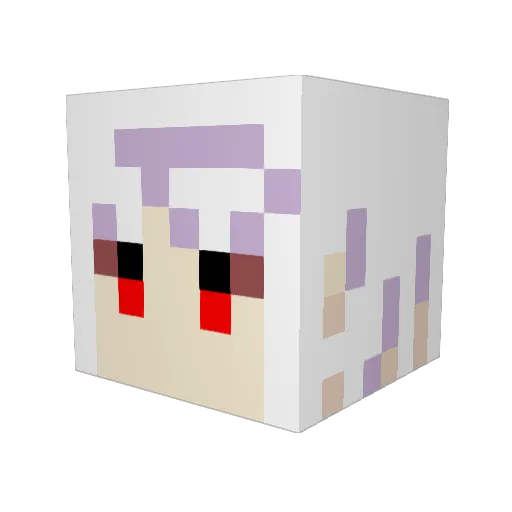 Jhon_Doe Minecraft avatar head, 3D render