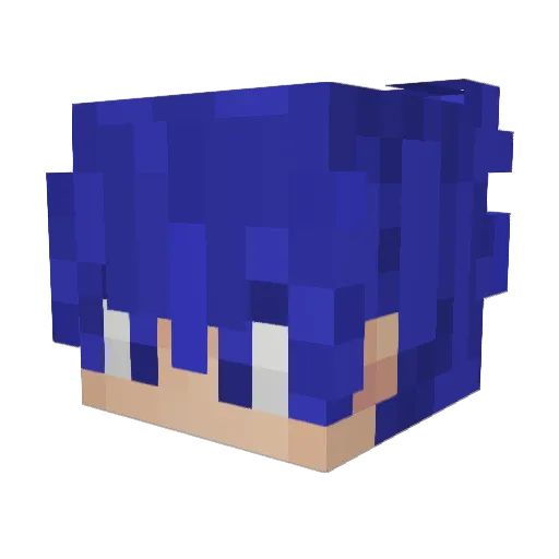 JhoncitxAD Minecraft avatar head, 3D render