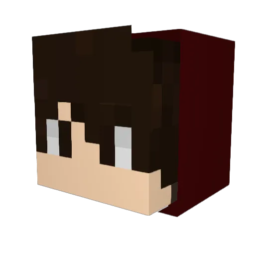 JhonhyGT Minecraft avatar head, 3D render