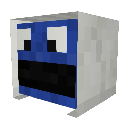 JhonnyKingPL Minecraft avatar head, 3D render