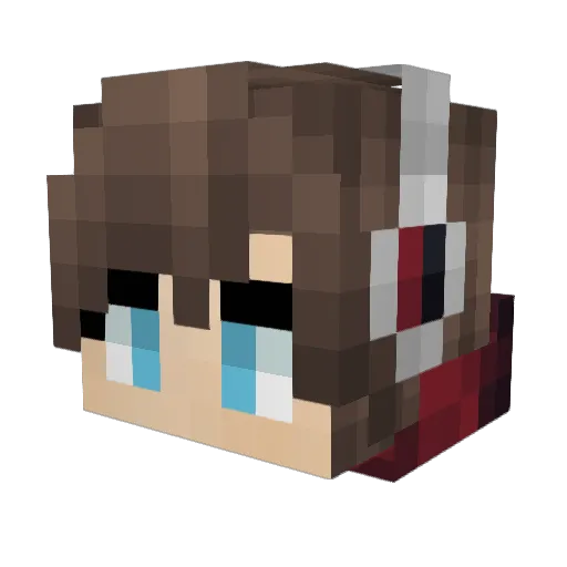 Jhonny_MA Minecraft avatar head, 3D render