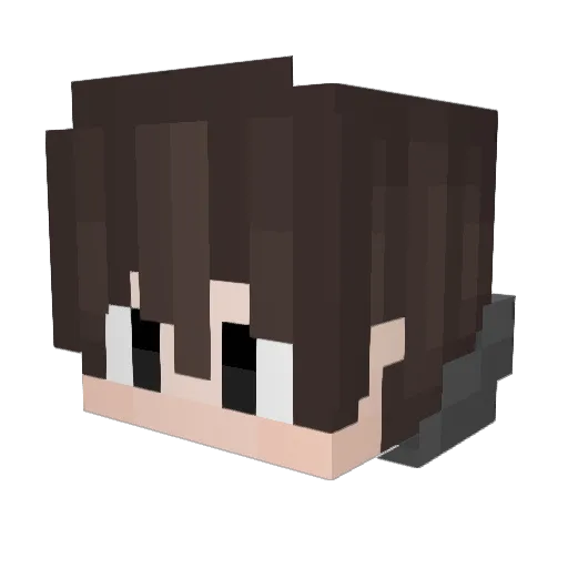 JhoonTheBaboon Minecraft avatar head, 3D render
