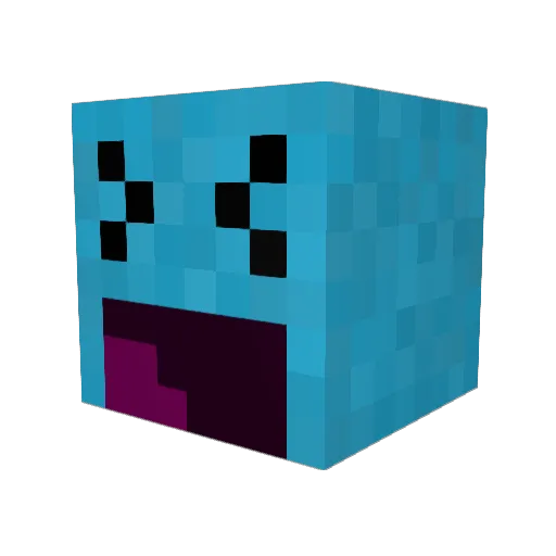 Jhothemaster Minecraft avatar head, 3D render