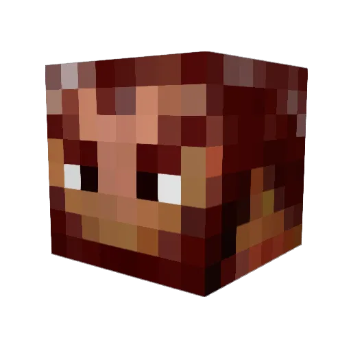 JiFan2717 Minecraft avatar head, 3D render