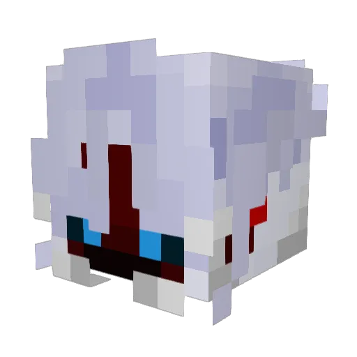 JiJi_3397 Minecraft avatar head, 3D render