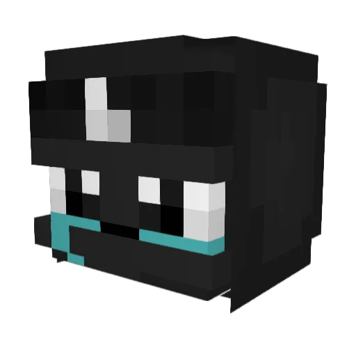 JiMmYKaTa Minecraft avatar head, 3D render