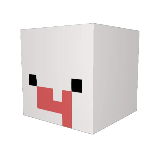 Ji_lno92 Minecraft avatar head, 3D render