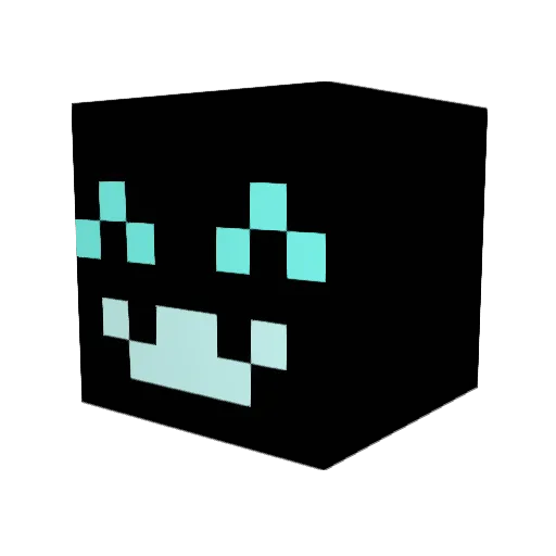 Jiang0101 Minecraft avatar head, 3D render