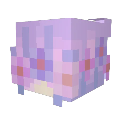 JigglyBoneJones Minecraft avatar head, 3D render