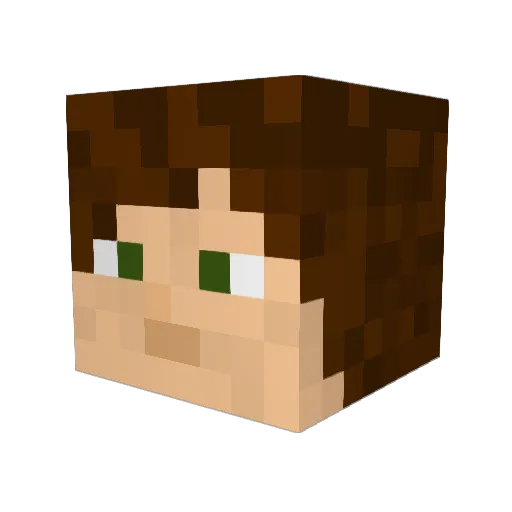 Jiggy_Joe Minecraft avatar head, 3D render