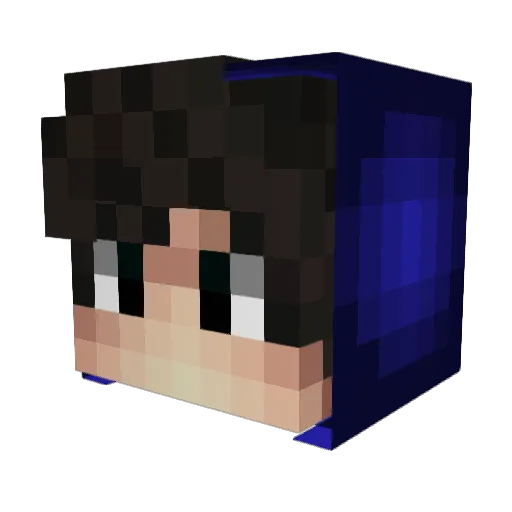Jigsaw31 Minecraft avatar head, 3D render