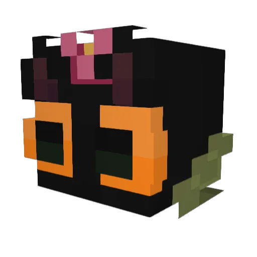 Jigsw Minecraft avatar head, 3D render