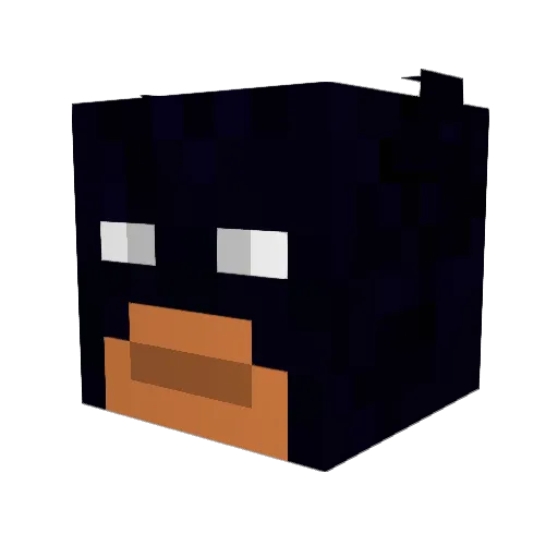 Jigzaws Minecraft avatar head, 3D render