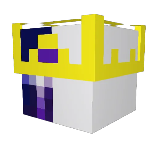 JihadiWarrior Minecraft avatar head, 3D render