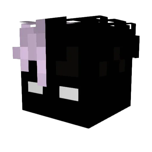 Jihadis Minecraft avatar head, 3D render