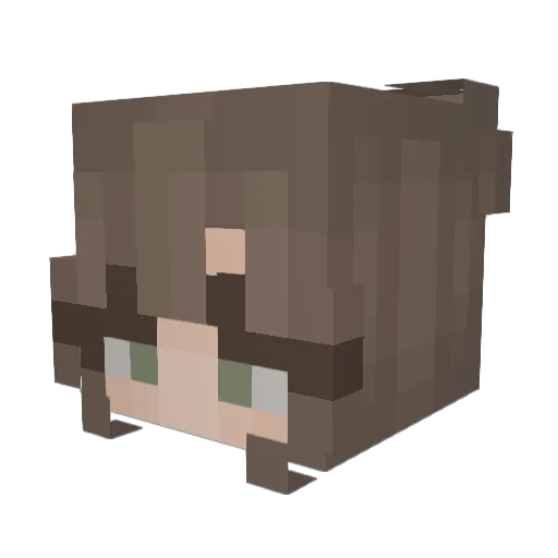 Jill_Sandwich Minecraft avatar head, 3D render