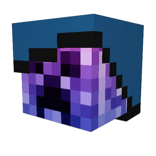 JillyPi Minecraft avatar head, 3D render