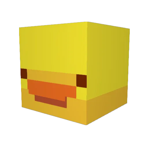 JimBobSbeve Minecraft avatar head, 3D render