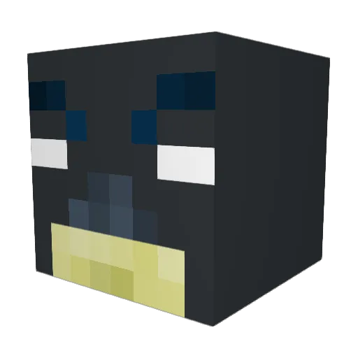 JimDangle420 Minecraft avatar head, 3D render