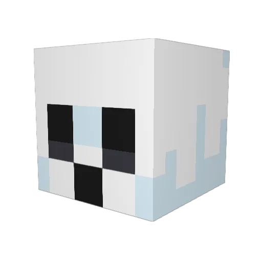 Jim_1225 Minecraft avatar head, 3D render