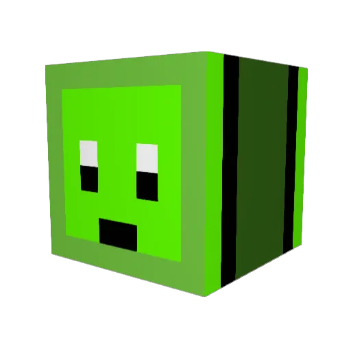 Jimanfr01 Minecraft avatar head, 3D render