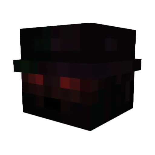 Jimbei_kots Minecraft avatar head, 3D render
