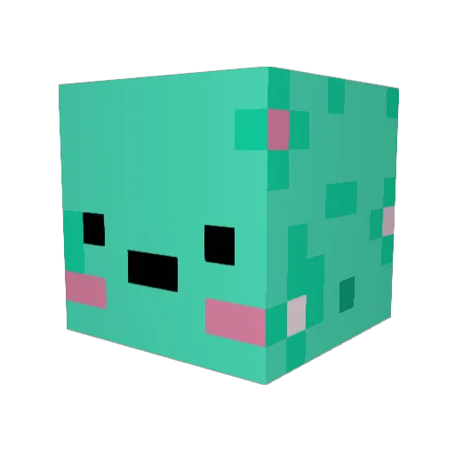 JimboPoppinWuss Minecraft avatar head, 3D render