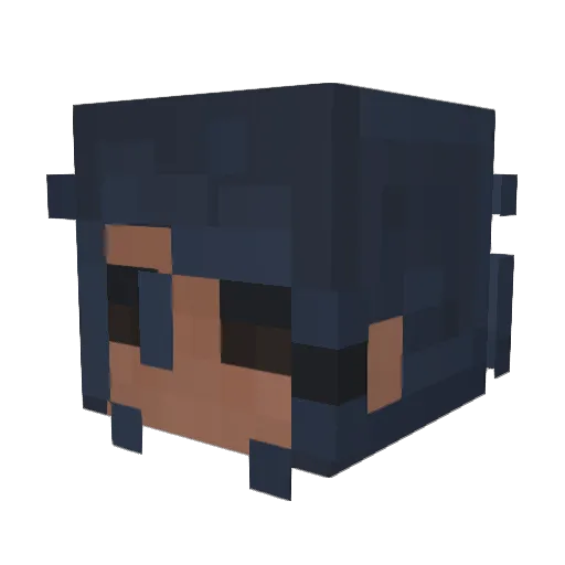 JimboSTH Minecraft avatar head, 3D render
