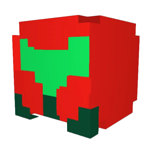 Jimdude2435 Minecraft avatar head, 3D render