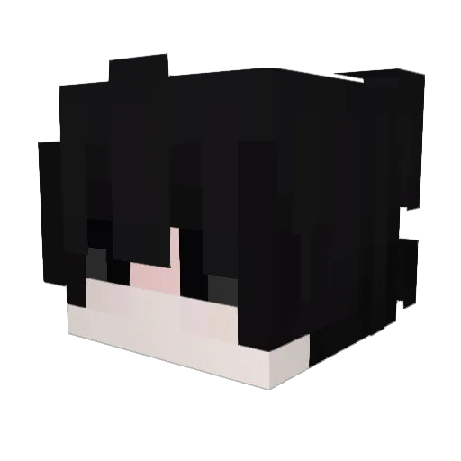 JimiLoves Minecraft avatar head, 3D render