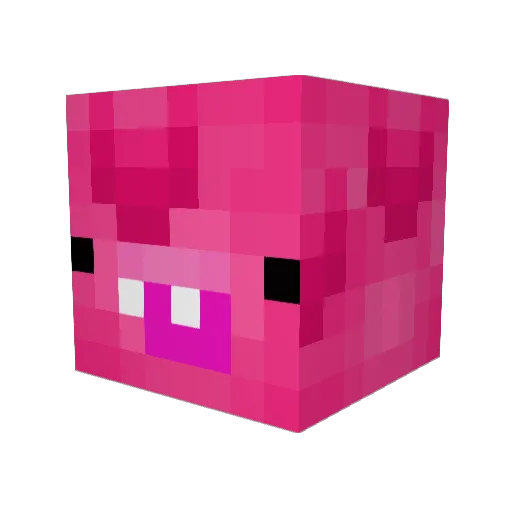 Jimjamtheman117 Minecraft avatar head, 3D render
