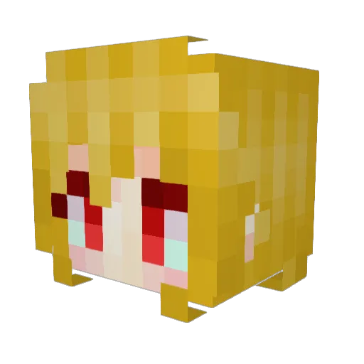 Jimman0_0 Minecraft avatar head, 3D render